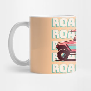 Roadtripping - Summer Beach Vacation Roadtrip Mug